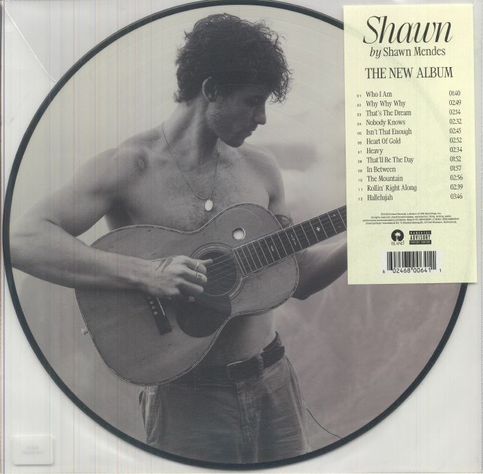 Shawn - Limited Picture Disc Vinyl LP vinyl record cover