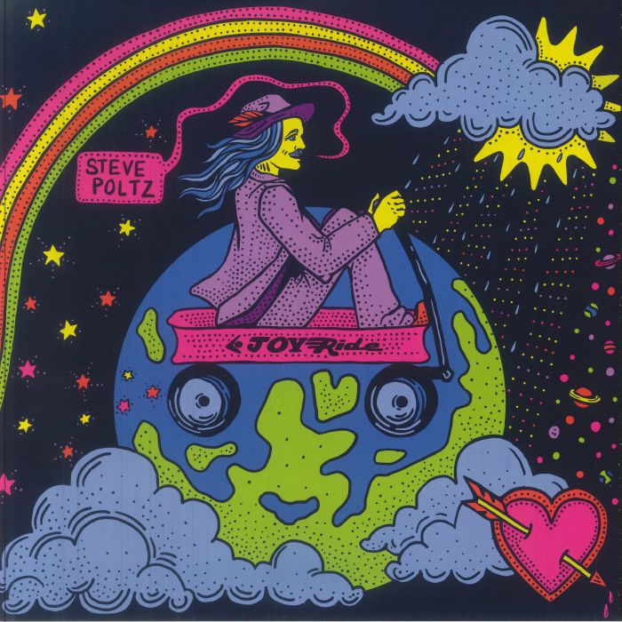 Joyride - Limited Edition Neon Pink Swirl Vinyl LP vinyl record cover
