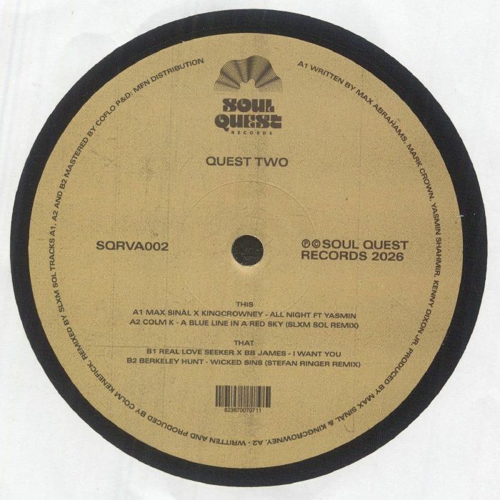 Quest Two - Vinyl EP vinyl record cover