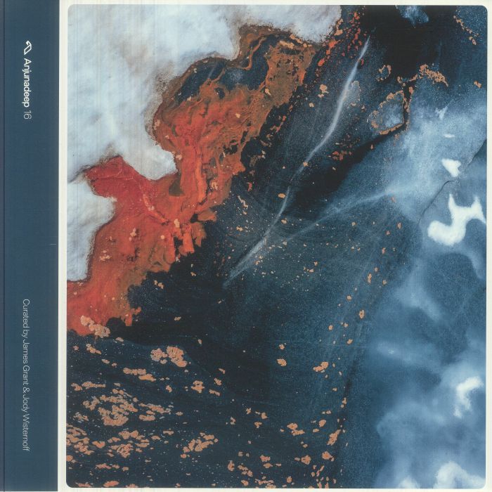 Anjunadeep 16 - Blue Marbled 2xLP vinyl record cover