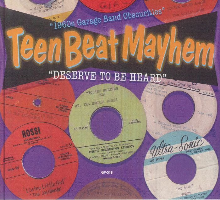 Teenbeat Mayhem: Deserve To Be Heard - CD CD cover
