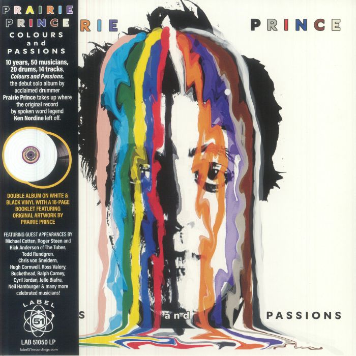 Colours & Passions - Black & White Vinyl 2xLP vinyl record cover