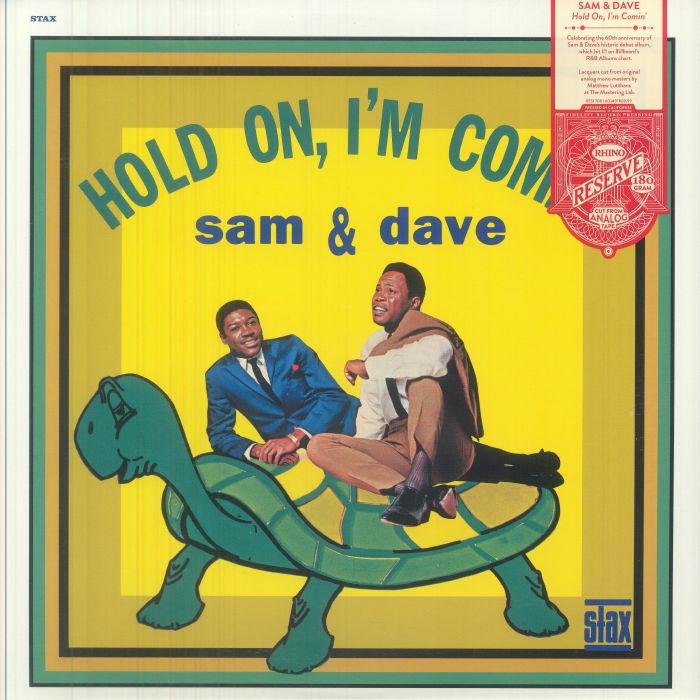 Hold On I'm Comin' (Rhino Reserve Edition) (Mono) - Vinyl LP vinyl record cover