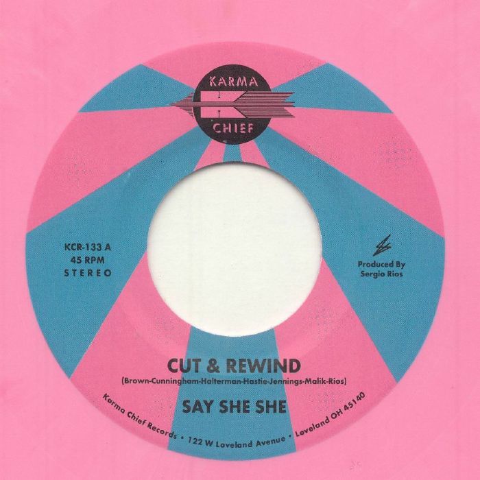 Cut & Rewind - Limited Edition Pink Vinyl Single vinyl record cover