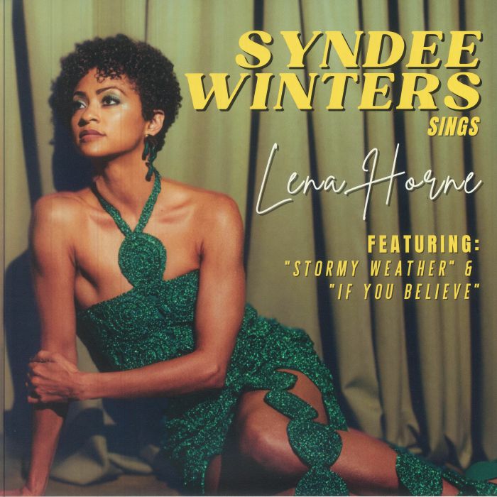 Syndee Winters Sings Lena Horne - Vinyl LP vinyl record cover