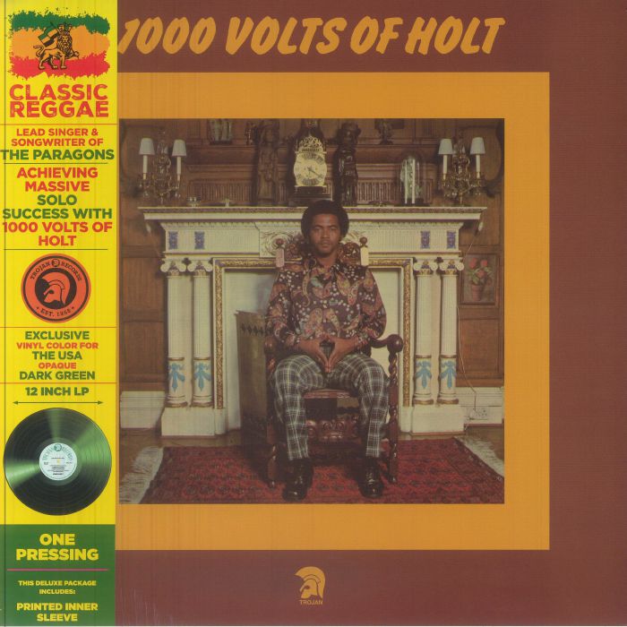 1000 Volts Of Holt - Green Vinyl LP vinyl record cover