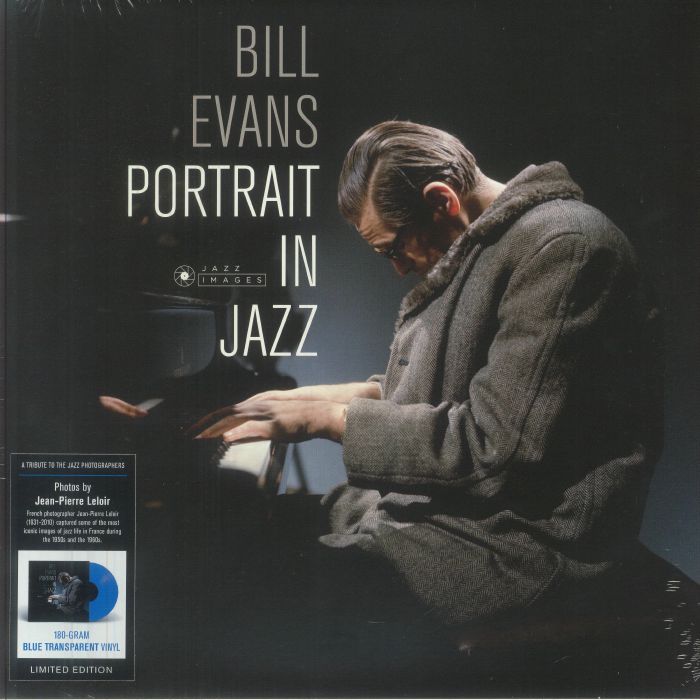 Portrait In Jazz - Limited Edition Translucent Blue Vinyl LP vinyl record cover