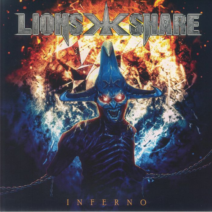 Inferno - Limited Edition Orange Vinyl LP vinyl record cover