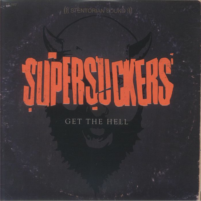 Get The Hell - Black & Orange Vinyl LP vinyl record cover