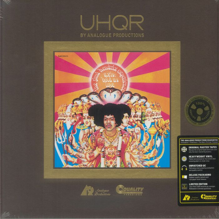 Axis: Bold As Love - Mono Vinyl LP Box Set vinyl record cover
