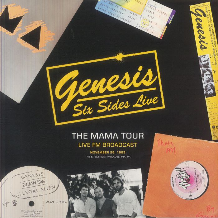 Six Sides Live Vol 3: The Complete 1983 Philadelphia Broadcast - 3xLP vinyl record cover