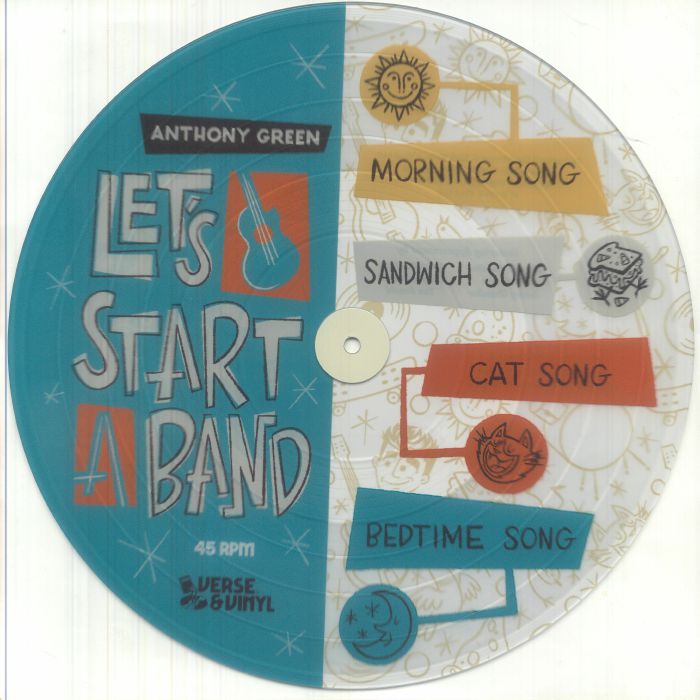 Let's Start A Band - Limited Edition Clear Vinyl EP vinyl record cover