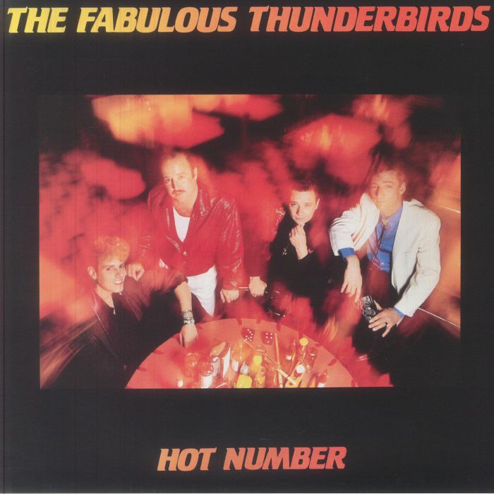 Hot Number - Blue Vinyl LP vinyl record cover