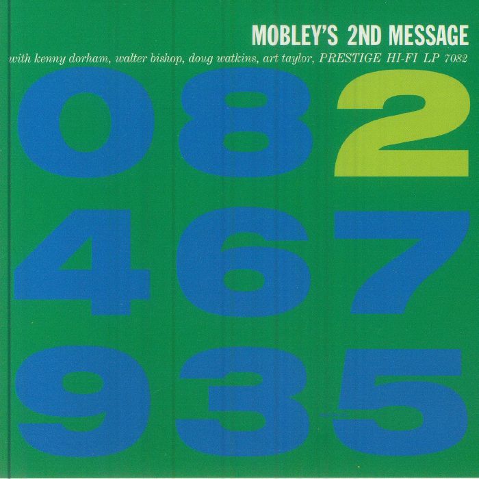 Mobley's 2nd Message - Remastered Mono Hybrid SACD CD cover