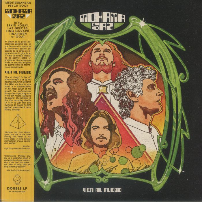 Ven Al Fuego - 2xLP vinyl record cover