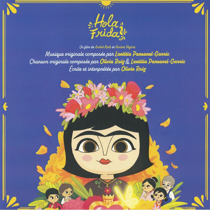 Hola Frida (Soundtrack) - Vinyl LP vinyl record cover