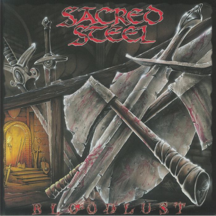 Bloodlust - Grey Vinyl LP vinyl record cover