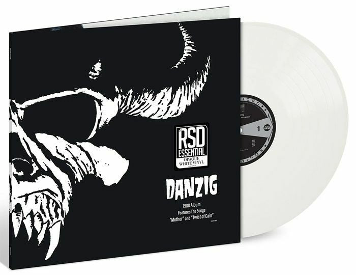 Danzig - Limited Edition Opaque White Vinyl LP vinyl record cover