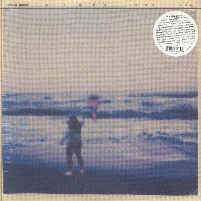 Graze The Bell - Limited Edition Sea Blue Marbled Vinyl LP vinyl record cover