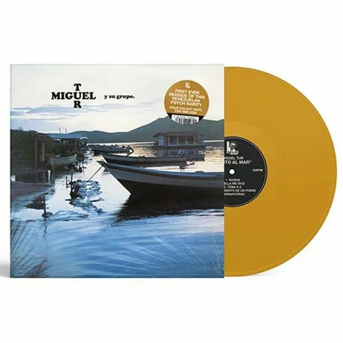 Junto Al Mar (Deluxe Edition) - Limited Edition Galaxy Gold Vinyl LP vinyl record cover
