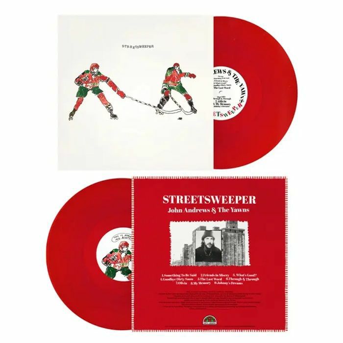 Streetsweeper - Limited Edition Jersey Devil Red Vinyl LP vinyl record cover