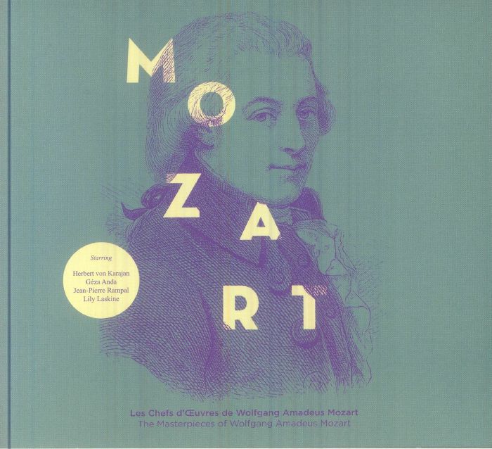 The Masterpieces Of Wolfgang Amadeus Mozart - CD CD cover
