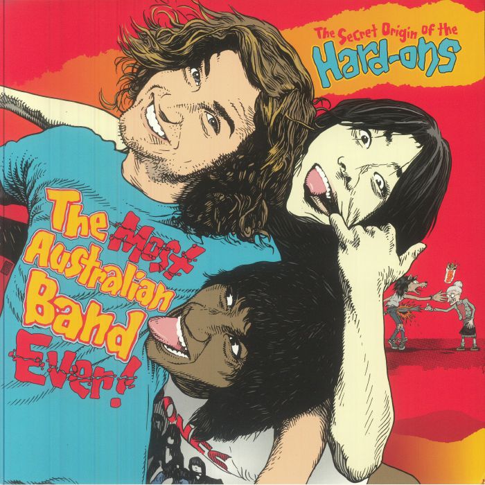 The Most Australian Band Ever! - Vinyl LP vinyl record cover