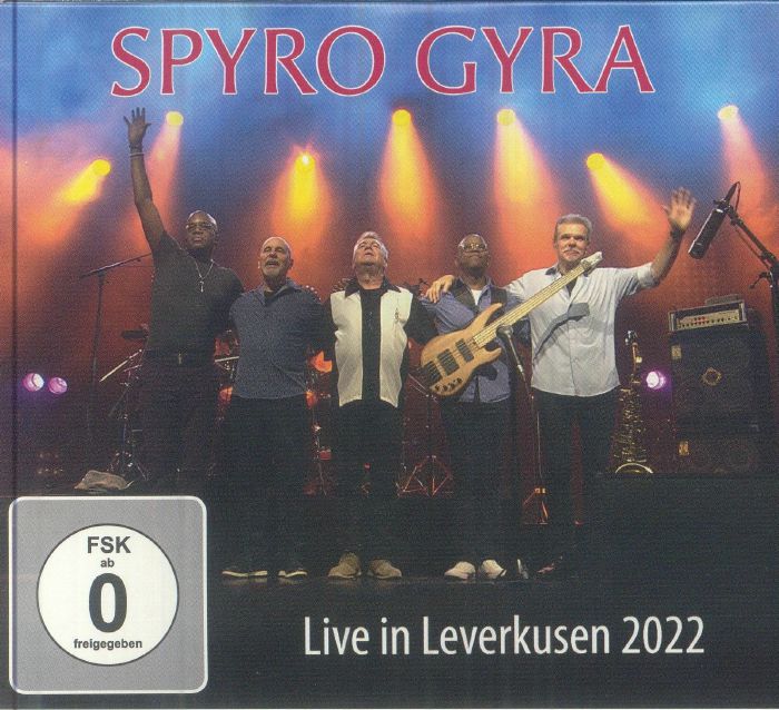 Live In Leverkusen 2022 - CD + DVD CD cover