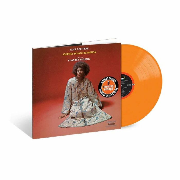 Journey In Satchidananda - Limited Edition Orange Vinyl LP vinyl record cover