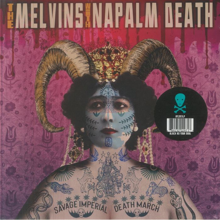 Savage Imperial Death March - Vinyl LP vinyl record cover