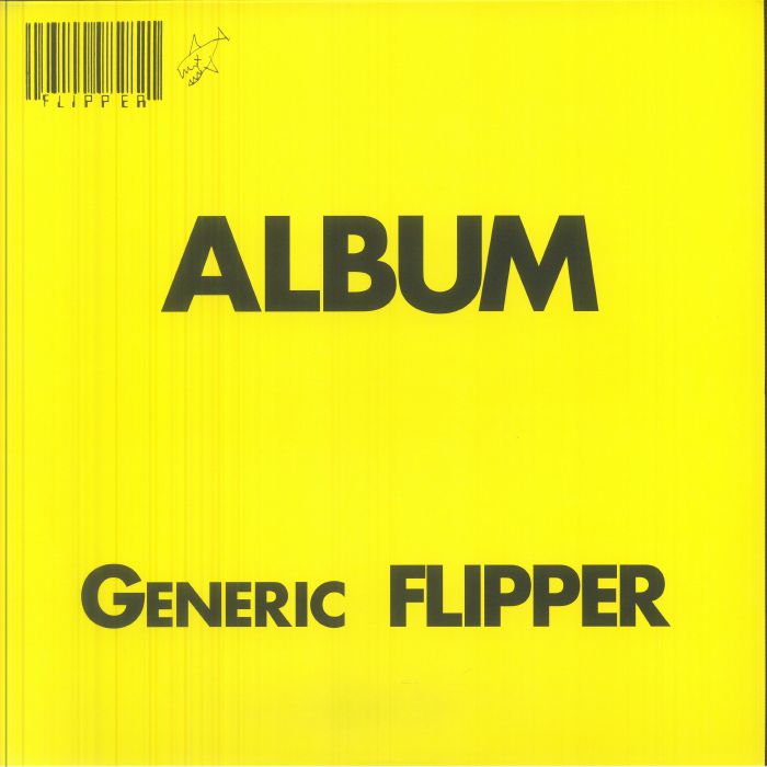 Generic Flipper - Limited Edition Yellow Vinyl LP vinyl record cover