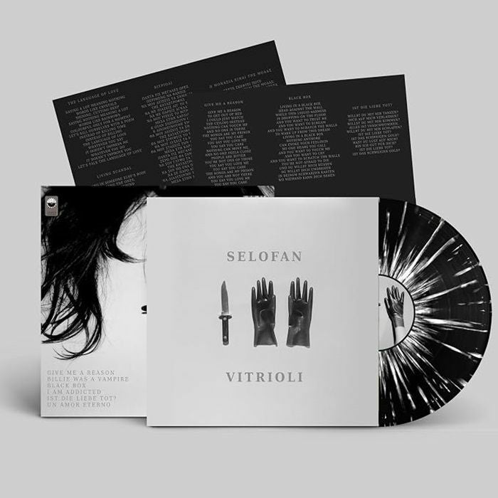 Vitrioli - Limited Edition Splattered Vinyl LP vinyl record cover