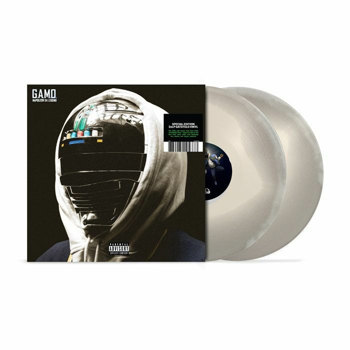 GAMO - Limited Edition Silver Marbled 2xLP vinyl record cover