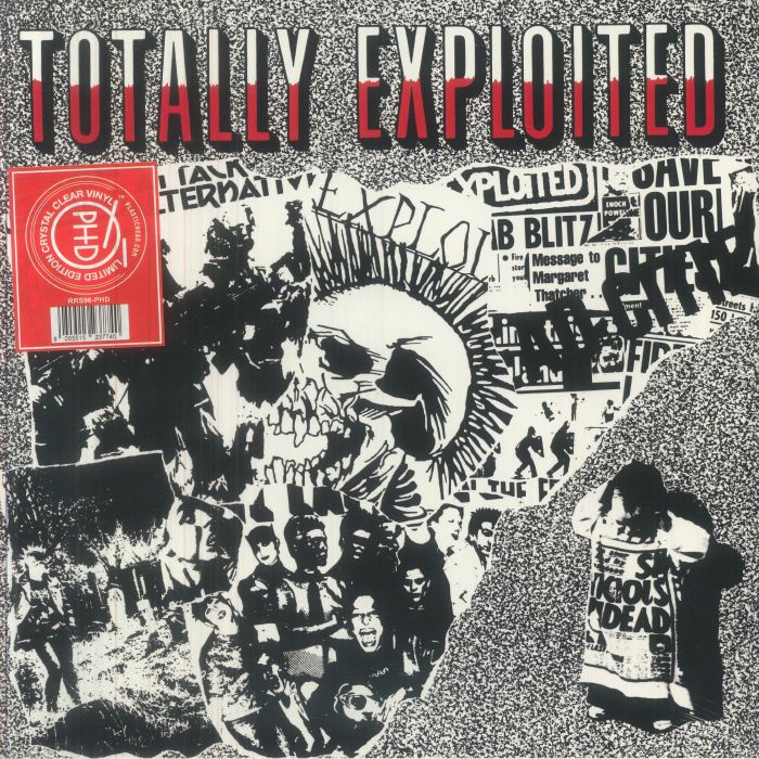 Totally Exploited - Clear Vinyl LP vinyl record cover