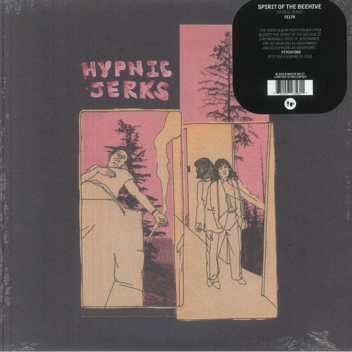 Hypnic Jerks - Limited Edition Black & White Vinyl LP vinyl record cover