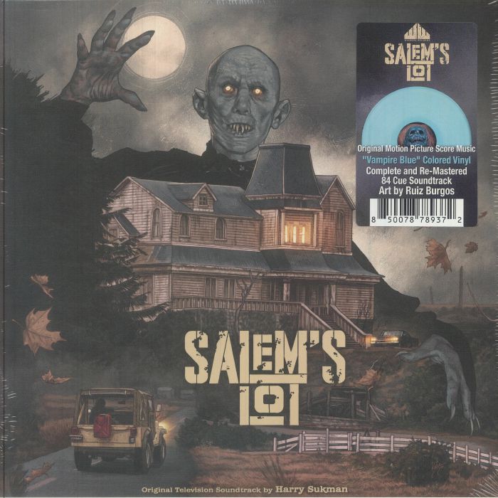 Salem's Lot (Soundtrack) - Vampire Blue Vinyl 2xLP vinyl record cover