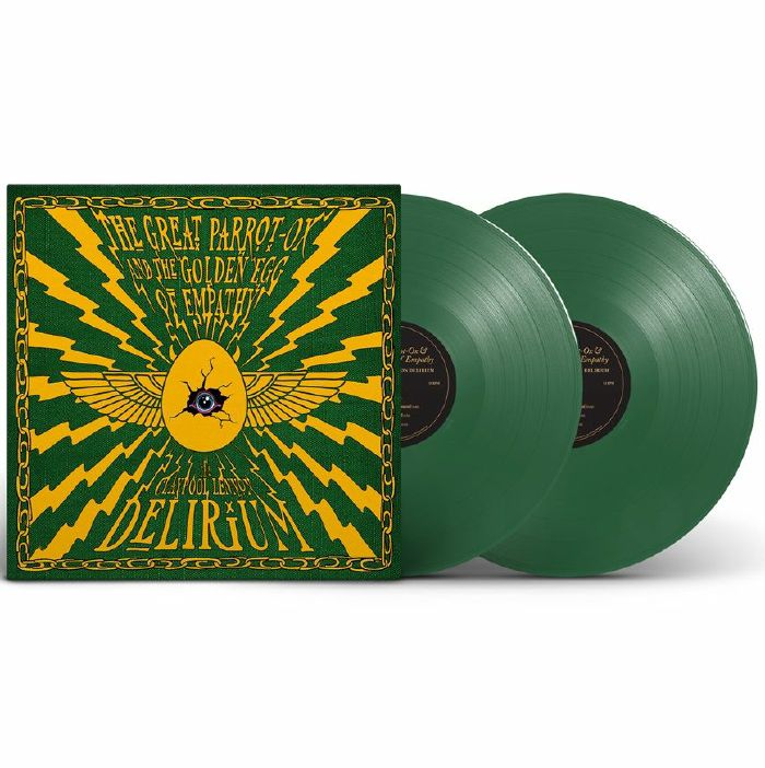 The Great Parrot Ox & The Golden Egg Of Empathy - Green 2xLP vinyl record cover