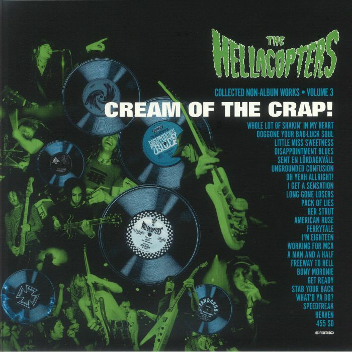 Cream Of The Crap! Collected Non Album Works Volume 3 (Remastered 2025) - B-Stock Translucent Green Vinyl 2xLP vinyl record cover
