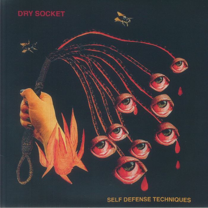 Self Defense Techniques - Red Cloud Marbled Vinyl LP vinyl record cover