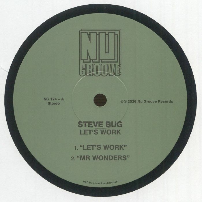 Let's Work - Vinyl EP vinyl record cover