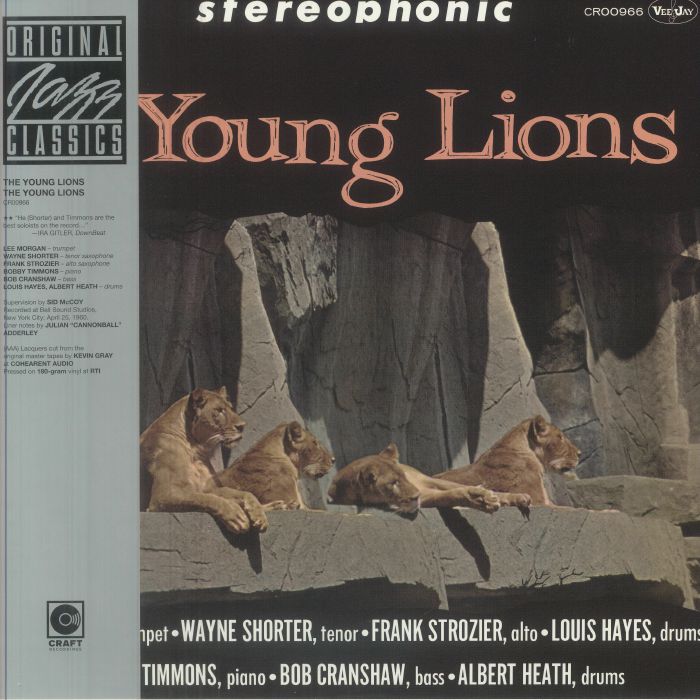 The Young Lions (Remastered) - Vinyl LP vinyl record cover