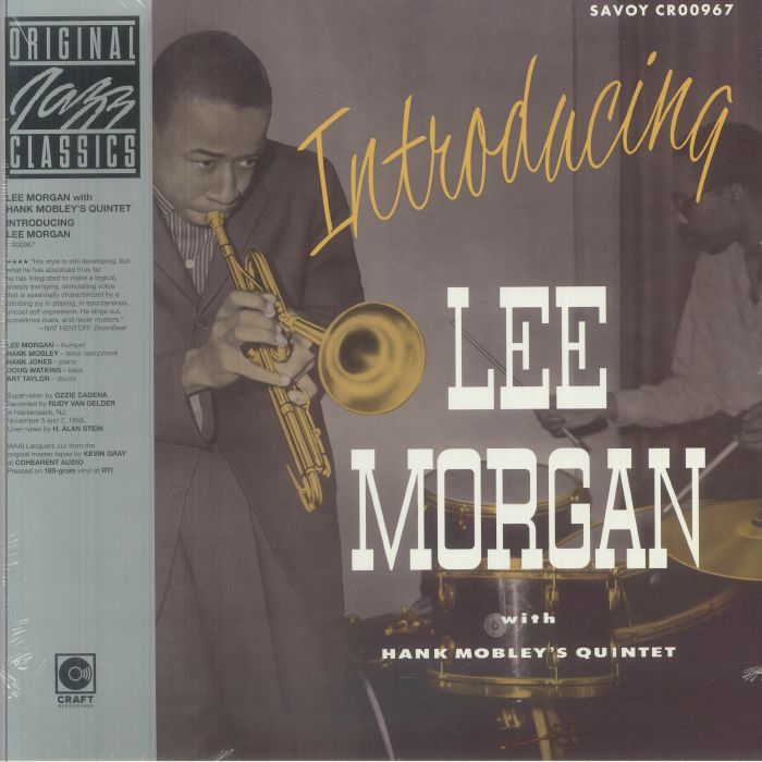 Introducing Lee Morgan - Vinyl LP vinyl record cover