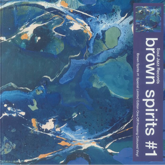 Brown Spirits 1 - Limited Edition Blue Vinyl LP vinyl record cover