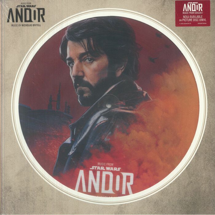 Music From Star Wars Andor Soundtrack - Picture Disc Vinyl LP vinyl record cover