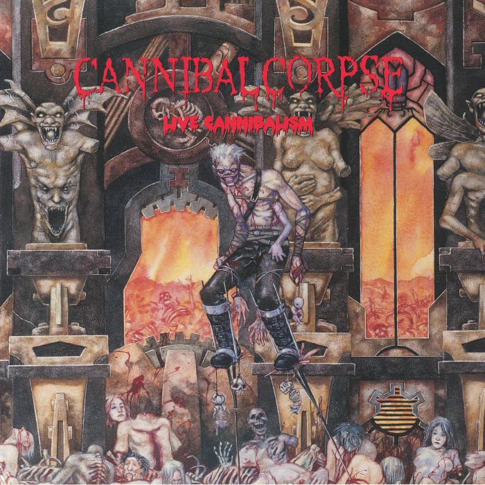 Live Cannibalism - Picture Disc 2xLP vinyl record cover
