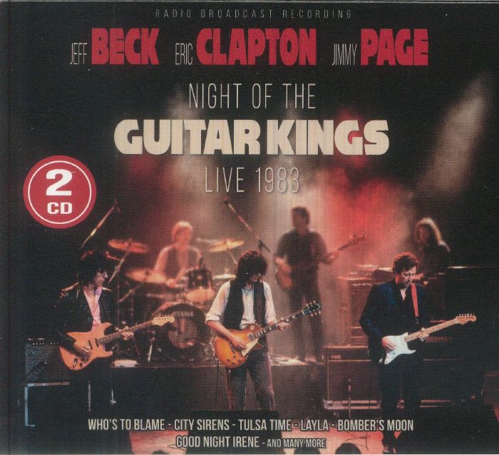 Night Of The Guitar Kings 1983 (Radio Broadcast Recording) - 2CD CD cover