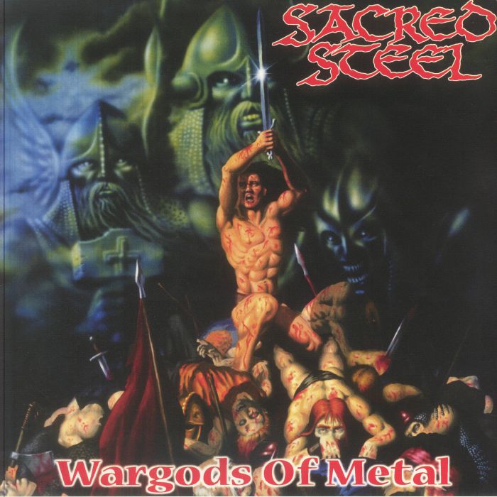 Wargods Of Metal - Gatefold Translucent Red Vinyl LP vinyl record cover