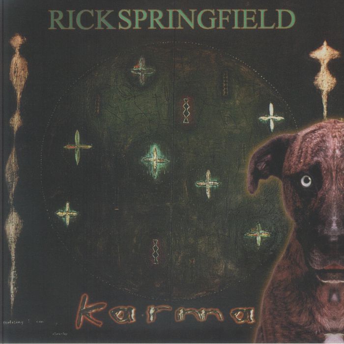 Karma - Clear Green Vinyl LP vinyl record cover