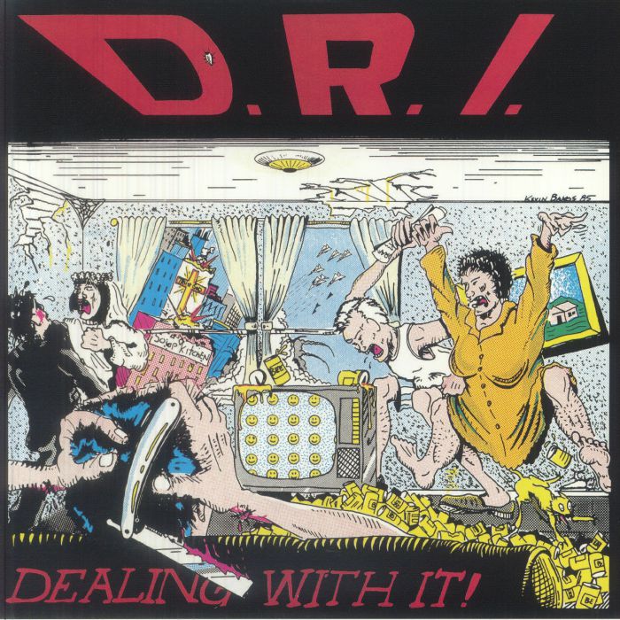 Dealing With It - Limited Edition White Vinyl LP vinyl record cover