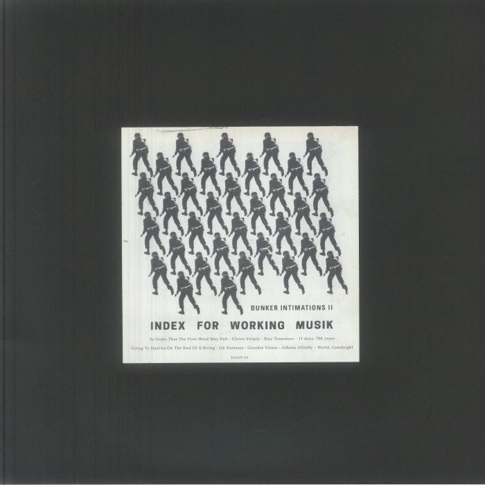 Bunker Intimations II - Limited Edition Vinyl LP vinyl record cover
